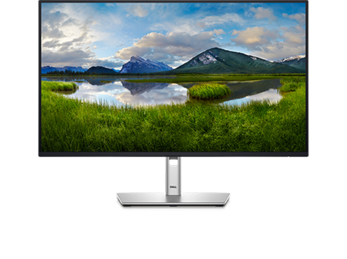 Dell Pro 27 Plus P2725H 27-inch FHD IPS business monitor with silver stand