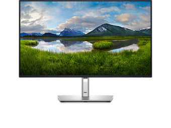 Dell Pro 27 Plus P2725H 27-inch FHD IPS business monitor with silver stand